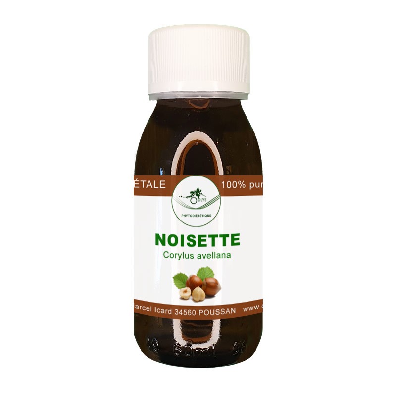 Huile Végétale de Noisette, Propriétés de l'Huile Végétale de Noisette
