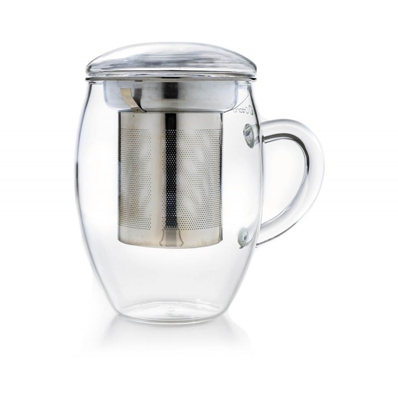 Coffret théière et infuseur en verre – Parfait pour le thé en