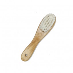 BROSSE VISAGE MANCHE BOIS