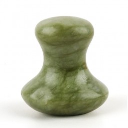 CHAMPI GUASHA EN JADE VERT