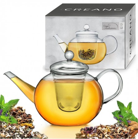 Filtre à thé inox en forme théière