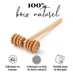 ROULEAU DE MASSAGE BOIS...