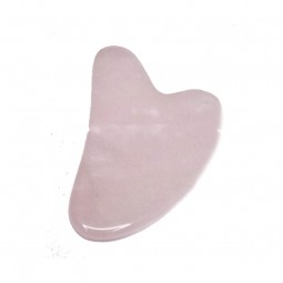 GUA SHA QUARTZ ROSE
