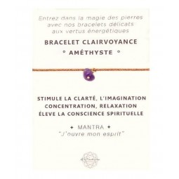 BRACELET CLAIRVOYANCE...