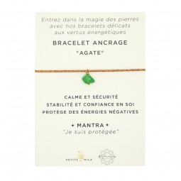 BRACELET ANCRAGE AGATE