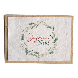 CARTE DE VOEUX NOËL À PLANTER