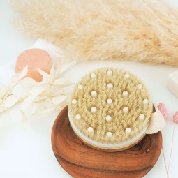 BROSSE DE MASSAGE CORPS À SEC