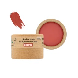 BLUSH CRÈME BRIQUE AUX...
