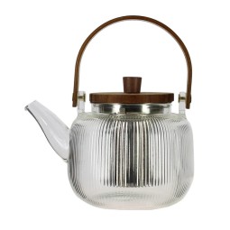 THÉIÈRE EN VERRE AVEC ANSE...