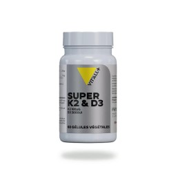 SUPER K2 & D3 - 60 gélules...